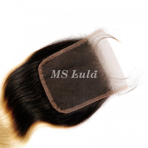4x4 5x5 1B/613# Virgin Hair Body Wave Lace Closure | Human Hair Wig | Lace Front